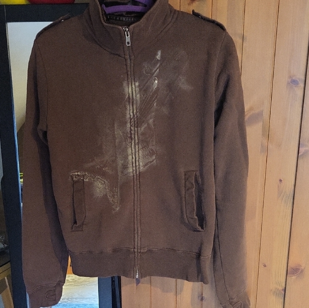 Vintage Obey Zip Jacket